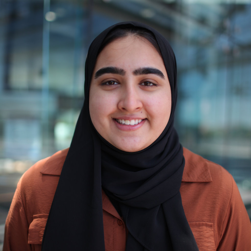Dania Shafiq (she_her), President of Science Students_ Association (SciSA)