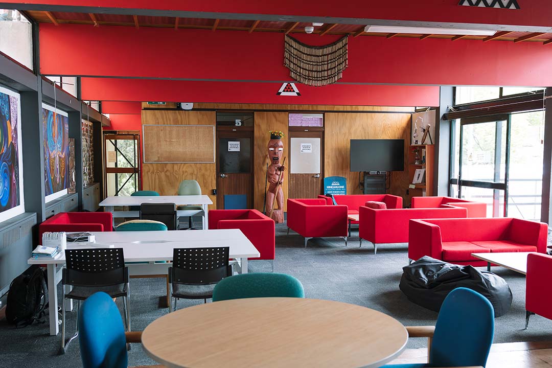 A photograph of the Hine space