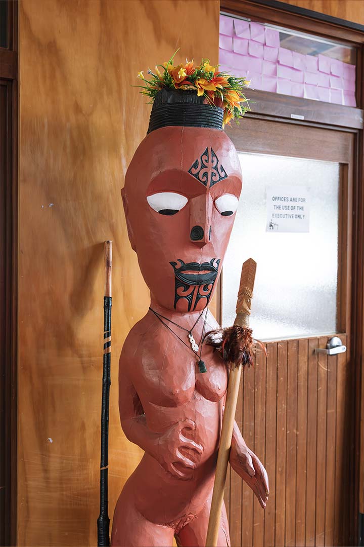 A photograph of the Hine space