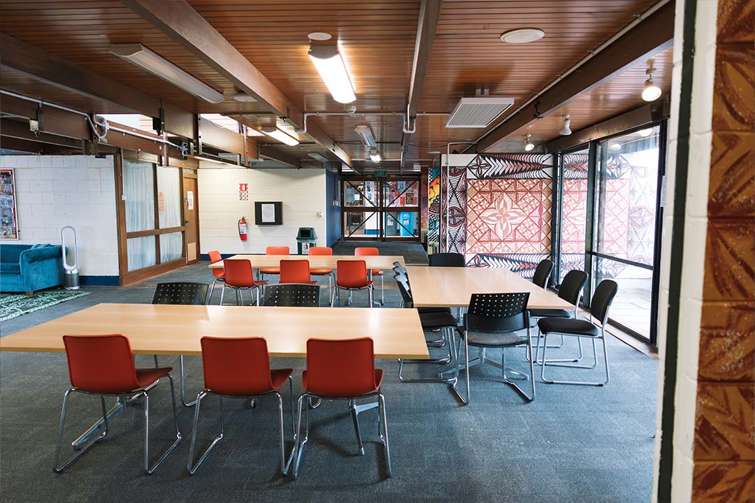 A photograph of the cultural space