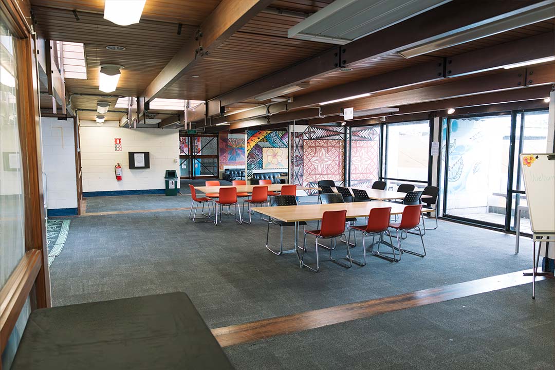 A photograph of the cultural space