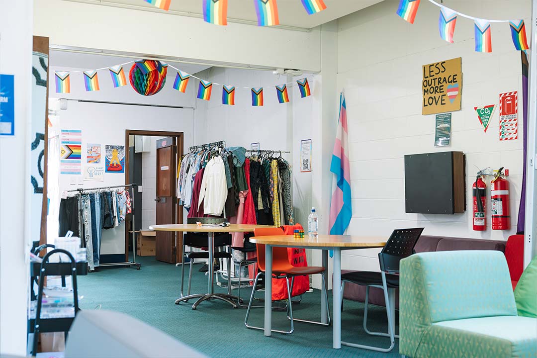 A photograph of Queer Space