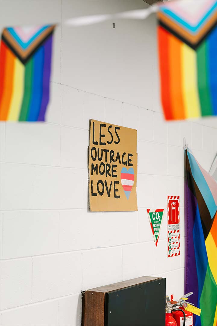 A photograph of Queer Space