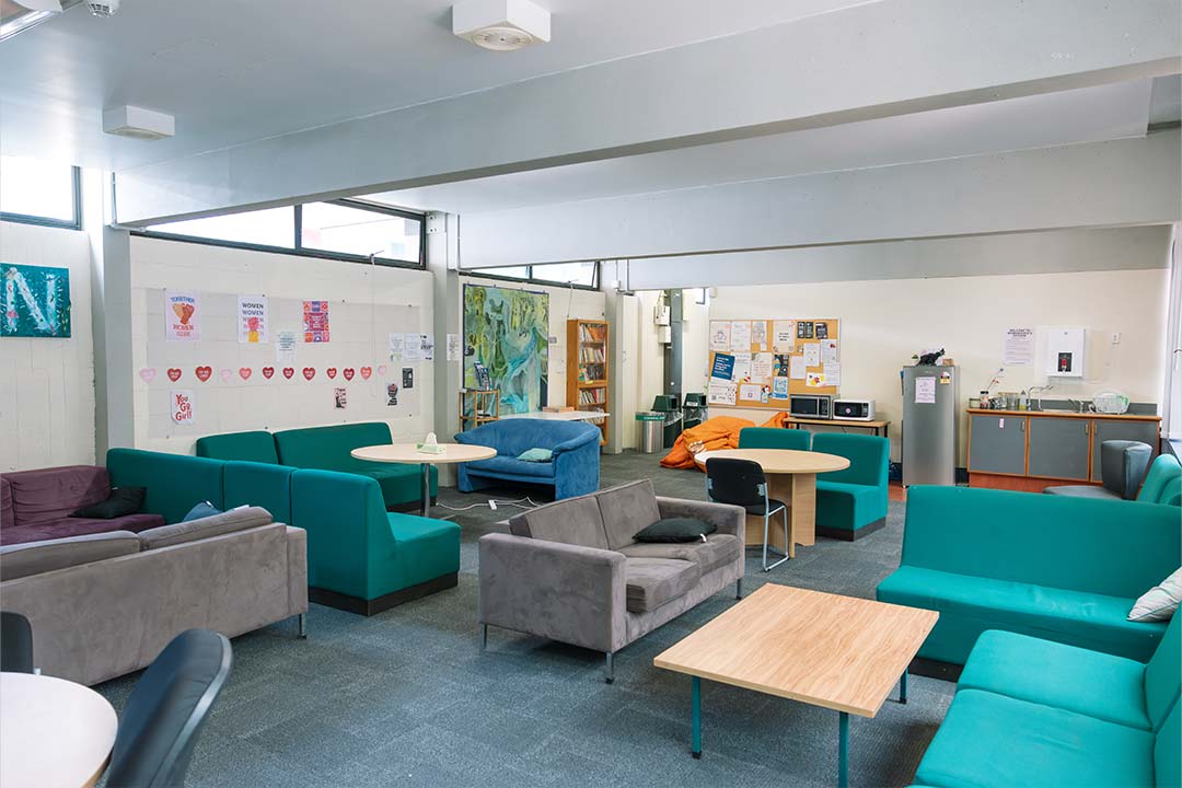 A photograph of Women's Space