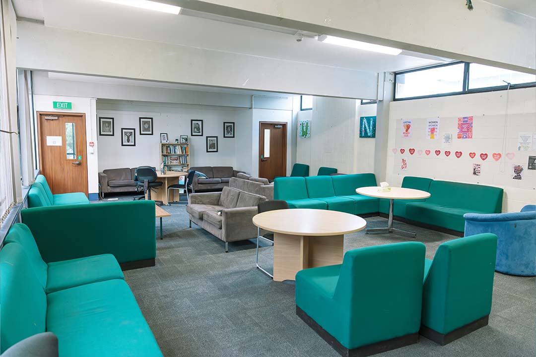 A photograph of Women's Space