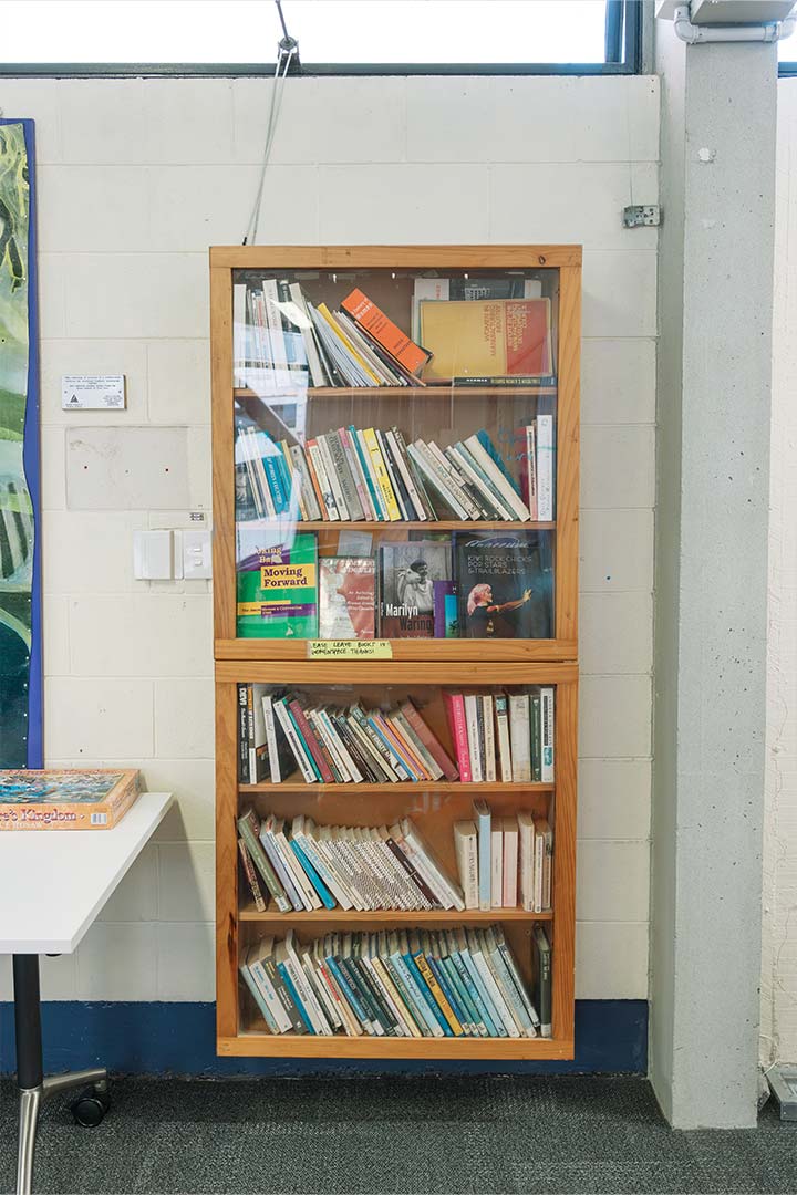 A photograph of Women's Space