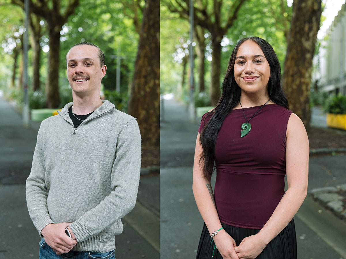 Photo of Nikau Balme and Rhiannon Kapa (MSOs 2026)